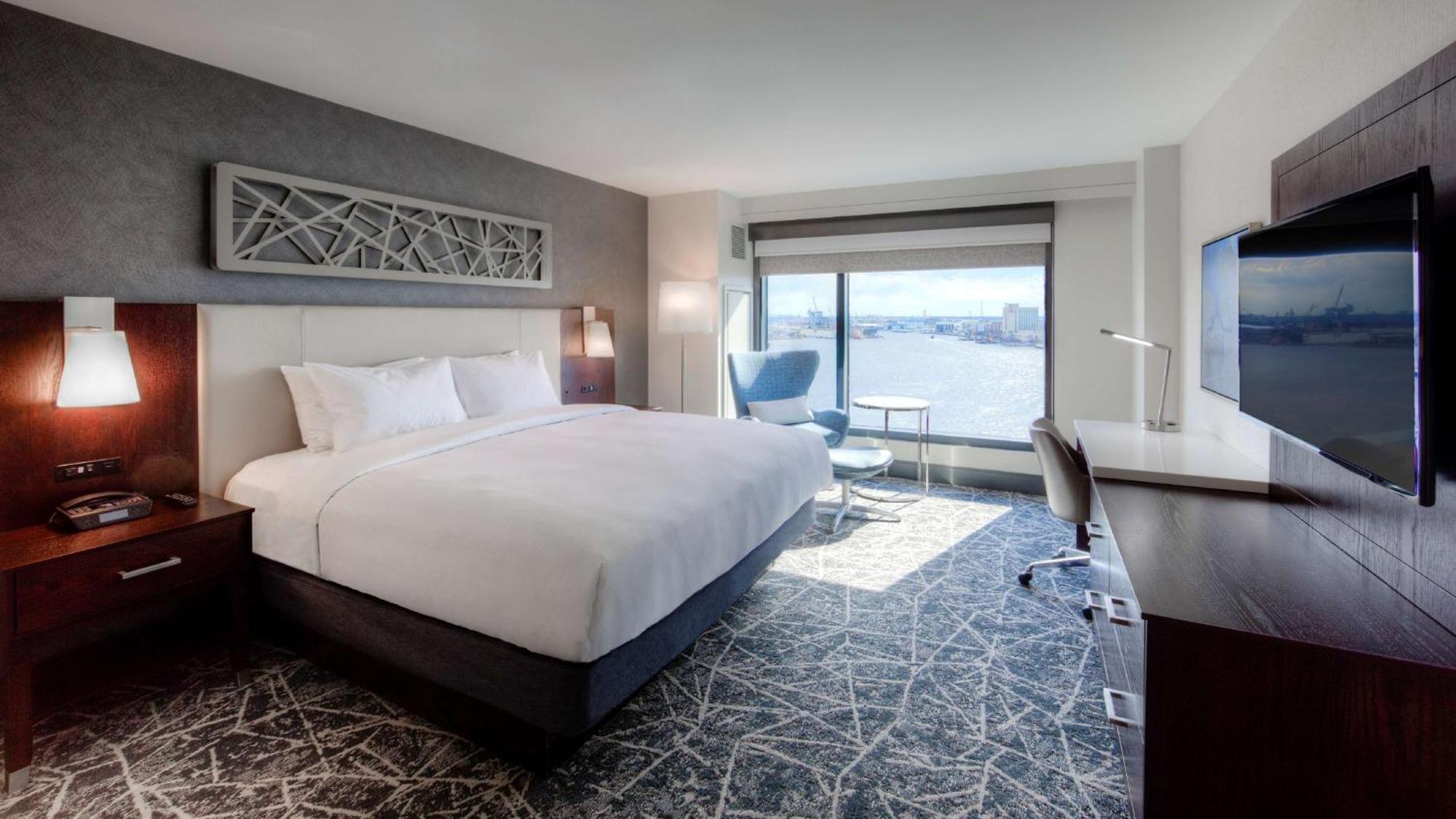 Suite King con 1 Camera da Letto e Vista Fiume